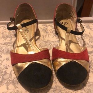 Seychelles T-Strap Flats from Anthropologie -8
